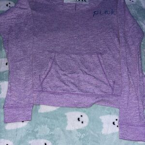 Victoria K Lavender Sweatshirt with Logo